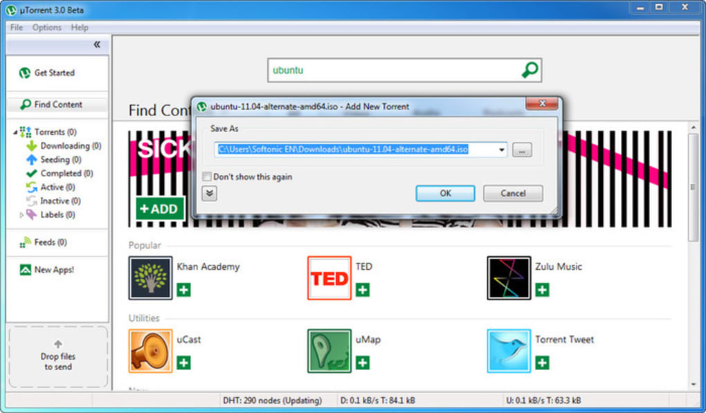 Utorrent download free mac